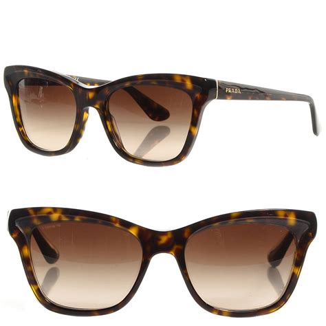 prada tortoise shell sunglasses cat eye|prada tortoise shell eyeglasses.